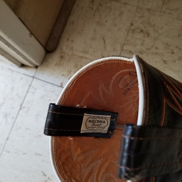 Nocona Cowboy Boots, W's Sz 9, Embroidered, Classic - Picture 4 of 6